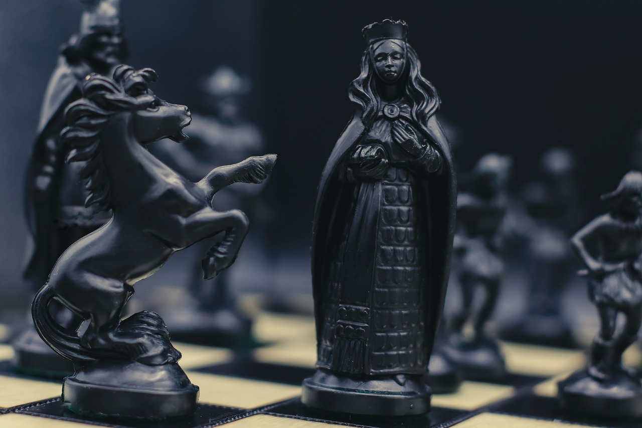 Chess, black chess pieces, fantasy chess — Sports Card Shows in North Carolina With Huge Selections for Collectors and Market