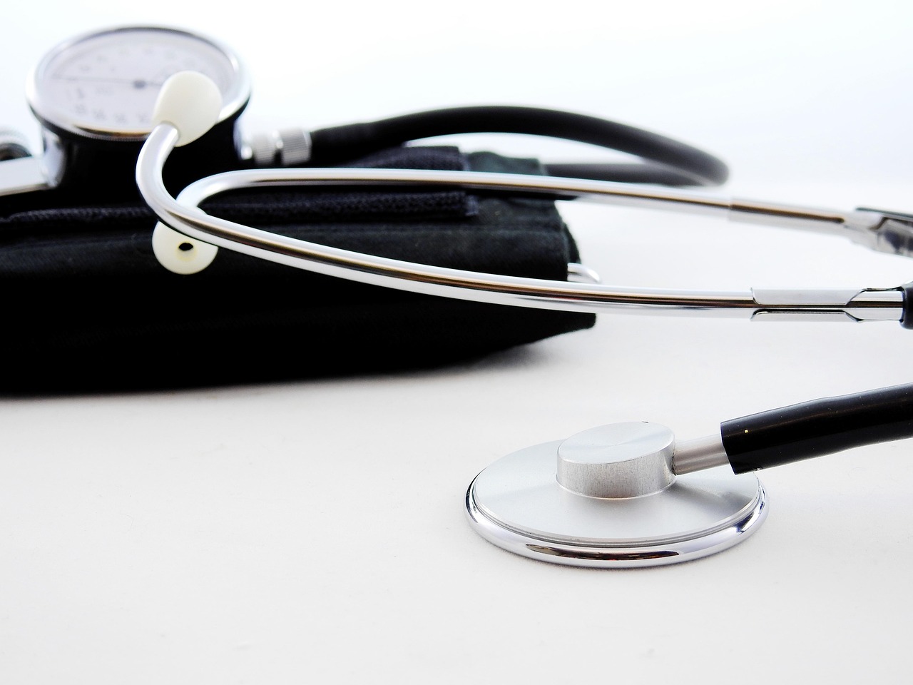 Blood pressure, stethoscope, medical — The Pros and Cons of Medicare Advantage Plans for 2026